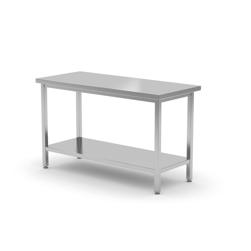 Stalas n.pl. su lentyna 1400x700x850 be bortelio