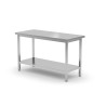 Stalas n.pl. su lentyna 1400x700x850 be bortelio
