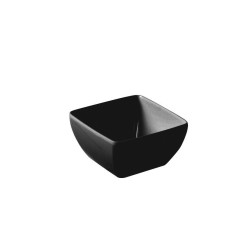 Kvadrato formos dubuo, HENDI, Juodas, 190x190x(H)90mm