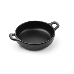 Miniatiūrinė apvali keptuvė Little Chef, HENDI, Juodas, 189x147x(H)37mm