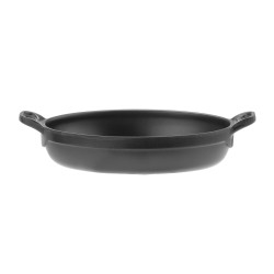 Miniatiūrinė ovali keptuvė Little Chef, Fine Dine, Juodas, 155x80x(H)37mm