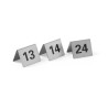 Informacinės lentelės numeriai, HENDI, Numeriai 13-24, 50x35x(H)40mm