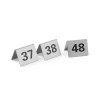 Informacinės lentelės numeriai, HENDI, Numeriai 37-48, 50x35x(H)40mm