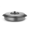 Elektrinė keptuvė, HENDI, elektrinė keptuvė 550x(H)60mm, 230V/1600W, ⌀620x(H)170mm