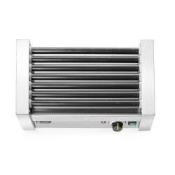 Vienos zonos ritininis dešrelių grilis, HENDI, 7 ritinėliai, 230V/740W, 525x365x(H)176mm
