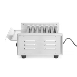 Vienos zonos ritininis dešrelių grilis, HENDI, 7 ritinėliai, 230V/740W, 525x365x(H)176mm