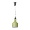 Pakabinama šildoma lempa, cilindrinė, HENDI, Žalia, 230V/250W, ⌀175x(H)250mm