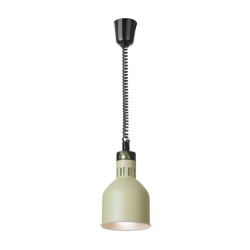 Pakabinama šildoma lempa, cilindrinė, HENDI, Žalia, 230V/250W, ⌀175x(H)250mm