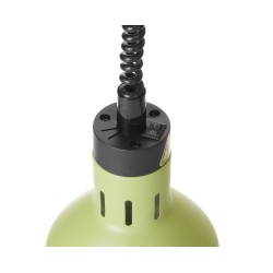 Pakabinama šildoma lempa, cilindrinė, HENDI, Žalia, 230V/250W, ⌀175x(H)250mm