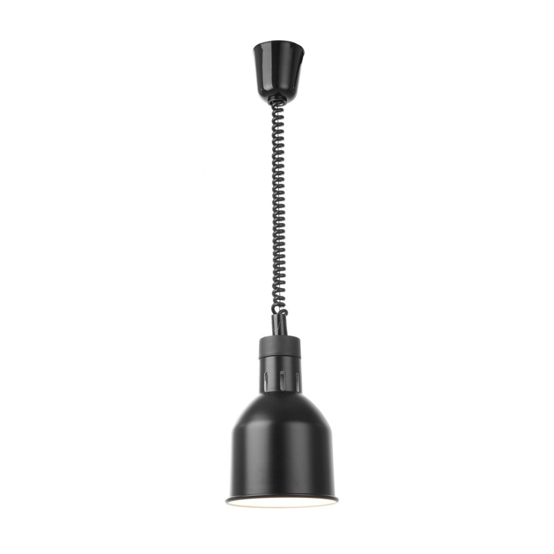 Pakabinama šildoma lempa, cilindrinė, HENDI, Juodas, 230V/250W, ⌀175x(H)250mm