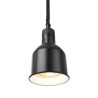 Pakabinama šildoma lempa, cilindrinė, HENDI, Juodas, 230V/250W, ⌀175x(H)250mm