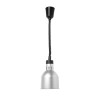 Pakabinama šildoma lempa, cilindrinė, HENDI, Sidabro, 230V/250W, ⌀175x(H)250mm
