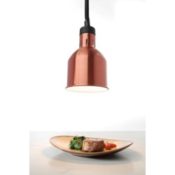 Pakabinama šildoma lempa, cilindrinė, HENDI, Varis, 230V/250W, ⌀175x(H)250mm