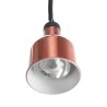 Pakabinama šildoma lempa, cilindrinė, HENDI, Varis, 230V/250W, ⌀175x(H)250mm