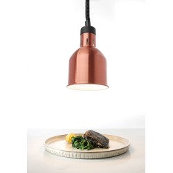 Pakabinama šildoma lempa, cilindrinė, HENDI, Varis, 230V/250W, ⌀175x(H)250mm