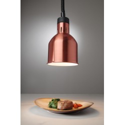 Pakabinama šildoma lempa, cilindrinė, HENDI, Varis, 230V/250W, ⌀175x(H)250mm