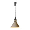 Reguliuojama šildoma lempa, kūgio formos, HENDI, Smėlio spalvos, 230V/250W, ⌀275x(H)250mm