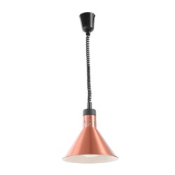 Reguliuojama šildoma lempa, kūgio formos, HENDI, Varis, 230V/250W, ⌀275x(H)250mm