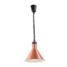 Reguliuojama šildoma lempa, kūgio formos, HENDI, Varis, 230V/250W, ⌀275x(H)250mm
