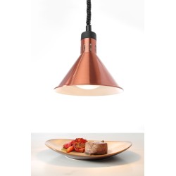 Reguliuojama šildoma lempa, kūgio formos, HENDI, Varis, 230V/250W, ⌀275x(H)250mm