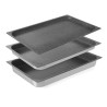 Aliuminio gastro talpa GN 1/1 su nepridegančia danga 65 mm