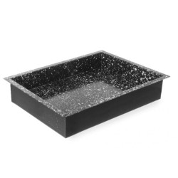 Padėklas CONVECTOMAT CLASSIC GN 2/3, HENDI, GN 2/3, Juodas, 354x325x(H)60mm, rettangolare