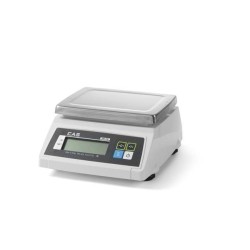 Vandeniui atsparios svarstyklės su legalizacija, CAS, 30 kg, 278x317x(H)141mm
