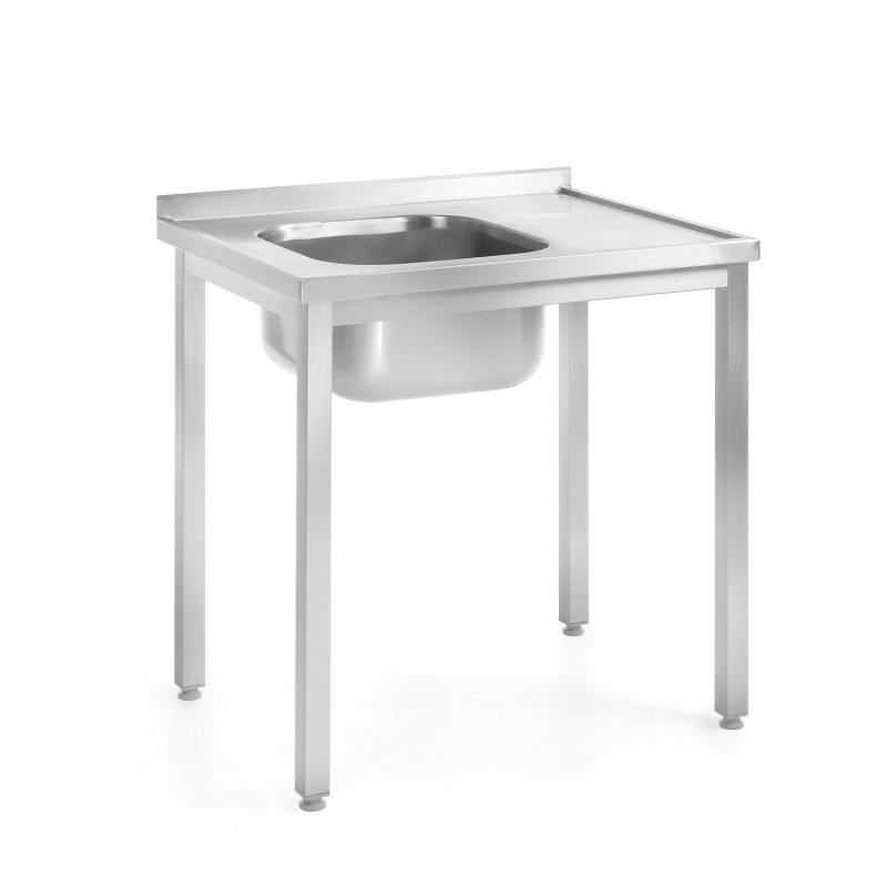 Stalas n.pl. su plautuve 1000x600x850mm