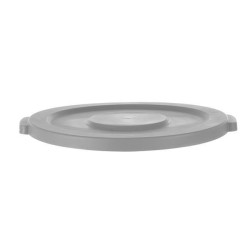Apvalaus konteinerio dangtis 120l, AmerBox, Šviesiai pilkas, ⌀570x(H)35mm