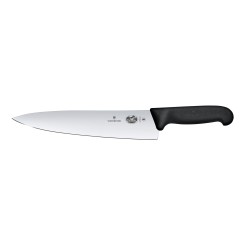 Virtuvinis peilis, platūs ašmenys, Victorinox, Juodas, (L)380mm