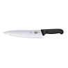 Virtuvinis peilis, platūs ašmenys, Victorinox, Juodas, (L)380mm