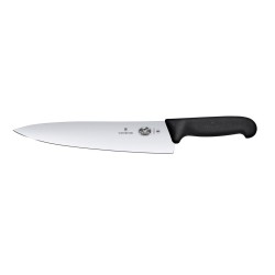 Virtuvinis peilis, platūs ašmenys, Victorinox, Juodas, (L)380mm