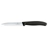 Daržovių peilis lygus, Victorinox, Juodas, (L)212mm