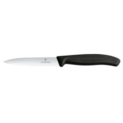 Dantytas daržovių peilis, Victorinox, Juodas, (L)212mm