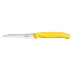 Dantytas daržovių peilis, Victorinox, Geltonas, (L)212mm