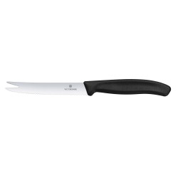 Sūrio ir dėšros peilis, Victorinox, Juodas, (L)219mm