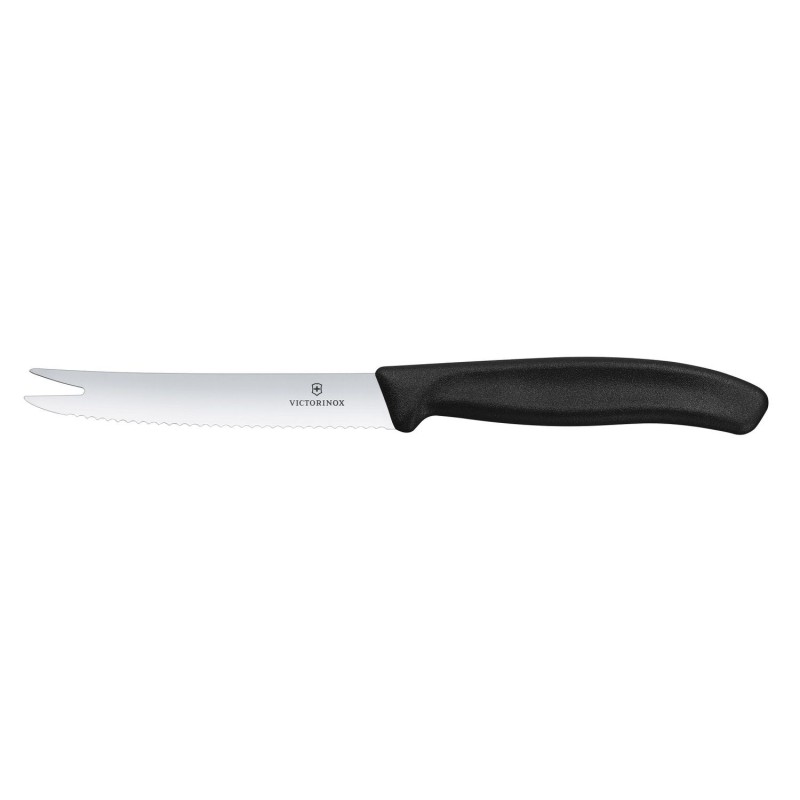 Sūrio ir dėšros peilis, Victorinox, Juodas, (L)219mm