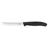Sūrio ir dėšros peilis, Victorinox, Juodas, (L)219mm