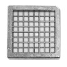 Komplektas: presas su peiliu, skirtas pjaustyklei CF-5, Sammic, 10x10 mm