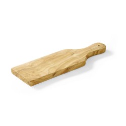 Alyvuogių medžio serviravimo padėklas, su rankena, HENDI, 350x120x(H)18mm
