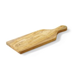 Alyvuogių medžio serviravimo padėklas, su rankena, HENDI, 400x140x(H)18mm