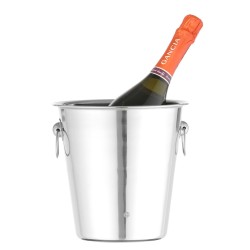Kibirėlis šampanui, BarUp, 3,3L, Sidabro, ⌀220x(H)190mm
