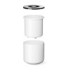 Ledo konteineris, BarUp, 5L, Balta, ⌀190x(H)200mm