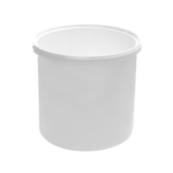 Ledo konteineris, BarUp, 5L, Balta, ⌀190x(H)200mm