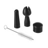 Grietinėlės plakiklis, HENDI, Kitchen Line, 0,5L, Juodas, ⌀80x(H)260mm