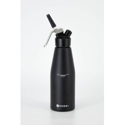 Grietinėlės plakiklis, HENDI, Kitchen Line, 0,95L, Juodas, ⌀95x(H)320mm