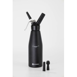 Grietinėlės plakiklis, HENDI, Kitchen Line, 0,95L, Juodas, ⌀95x(H)320mm