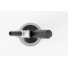 Grietinėlės plakiklis, HENDI, Kitchen Line, 0,95L, Juodas, ⌀95x(H)320mm