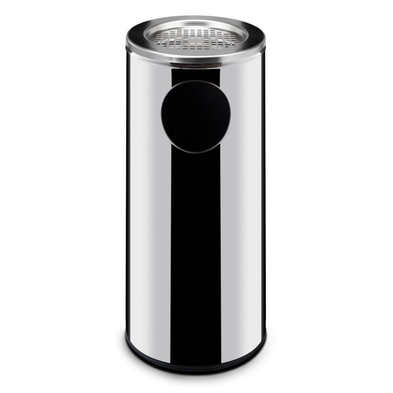 Šiukšliadėžė su pelenine, HENDI, 33L, ⌀240x(H)660mm