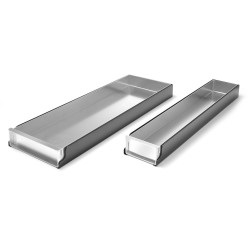 Kepimo skarda su nuimamu šoniniu kraštu, HENDI, 580x100x(H)50mm